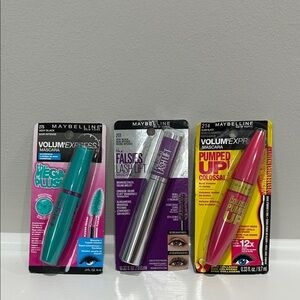 3X Maybelline Volum' Express Mascara Set